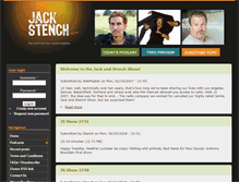 Tablet Screenshot of jackandstench.com